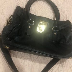 Black Leather Satchel USED USED